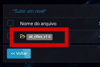Nome da pasta
